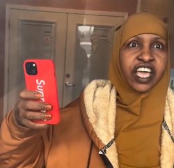 Somali with an IPhone Meme Template