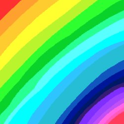 Rainbow Rays Meme Template