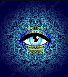 Sacred eye Meme Template