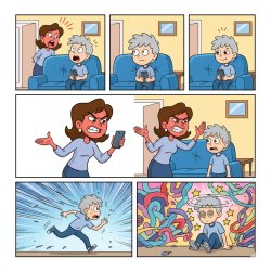 Mom and son Meme Template