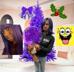 Tianna and MADBOB CHRISTMASSMOKE Meme Template