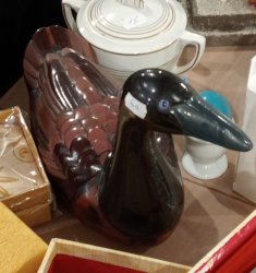 Antique Ceramic Malicious Advice Mallard Meme Template