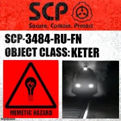 SCP-3484-RU-FN Meme Template