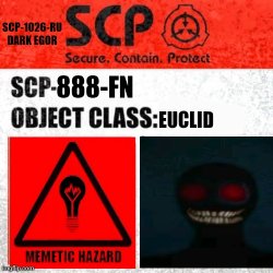 SCP-888-FN Meme Template