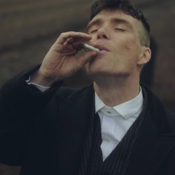 Thomas Shelby smoking Meme Template