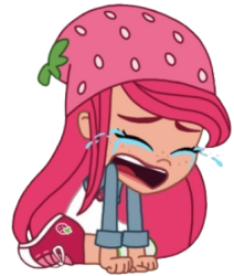 Strawberry Shortcake is crying Meme Template