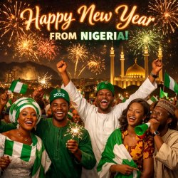 Happy new year from nigeria Meme Template
