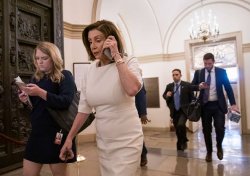 Nancy Pelosi on phone Meme Template