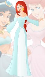 Princess Jillian (Jasmine and Ariel) Meme Template