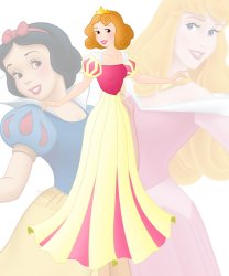 disney fusion: Aurora and Snow White Meme Template