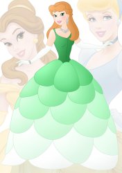 Princess Elle (Belle and Cinderella) Meme Template