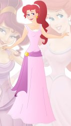 Princess Meagan (Ariel and Megara) Meme Template