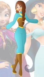 Princess Joanne (Anna and Jasmine) Meme Template