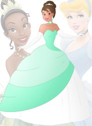 Princess Chantal (Tiana and Cinderella) Meme Template