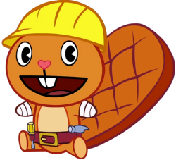 Handy (bloo's pet beaver) (htf) Meme Template