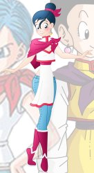 Chima (Chichi and Bulma Fusion) Meme Template
