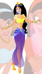 Princess Yumine (Jasmine and Yum Yum) Meme Template