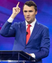 Charles Kirk speaking Meme Template