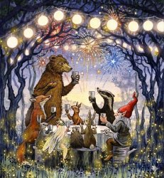 Woodland Party Meme Template