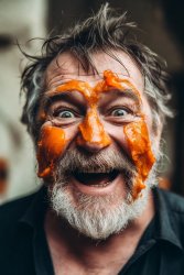 Sybil orange facial Meme Template