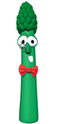 Archibald asparagus Veggie Tales Meme Template