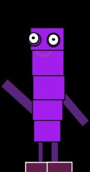 Numberblock Poorly Drawn 5 Meme Template