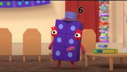 Numberblock Confused 6 Meme Template