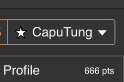 CapuTung has 666 points!! Meme Template