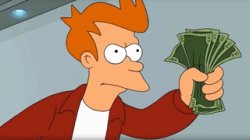 Reverse Take My Money Meme Template