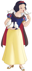 Snow White With Birds Meme Template