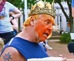 Orange Useful Idiot Meme Template