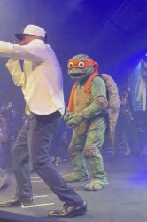 Turtle Vanilla Ice Meme Template