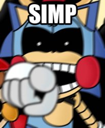 FNaS Toy Sonic Simp Meme Template