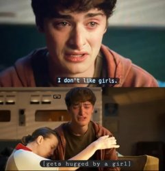 I dont like girls Meme Template