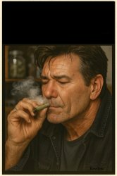 lou smoking Meme Template