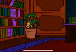 Mr. Burns Hiding Meme Template