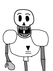 Papyrus in place of Uncle Sam Meme Template