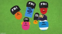 Mr Men FBI Meme Template