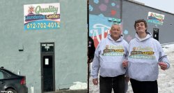 YouTuber Nick Shirley noticed corrected sign at Learing Center Meme Template