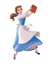 Belle beauty and the beast png Meme Template