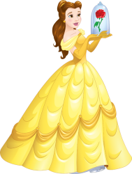 Belle with the rose Meme Template