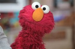 Elmo stare Meme Template
