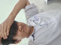 Student hand on head Meme Template