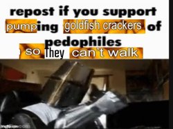 Can’t catch kids when you can’t walk Meme Template