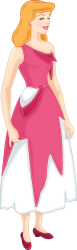 PNG - Cinderella (Ripped Dress) Meme Template