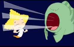 Mr Grumpfish singing Meme Template