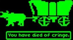 Died of cringe Meme Template