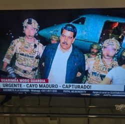 Maduro Arrested Helicopter Meme Template