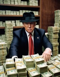 Donald Trump mob boss 1930s gangster money Meme Template
