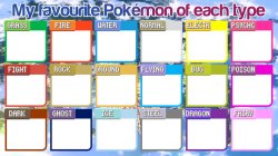 Favorite Pokemon Template Meme Template